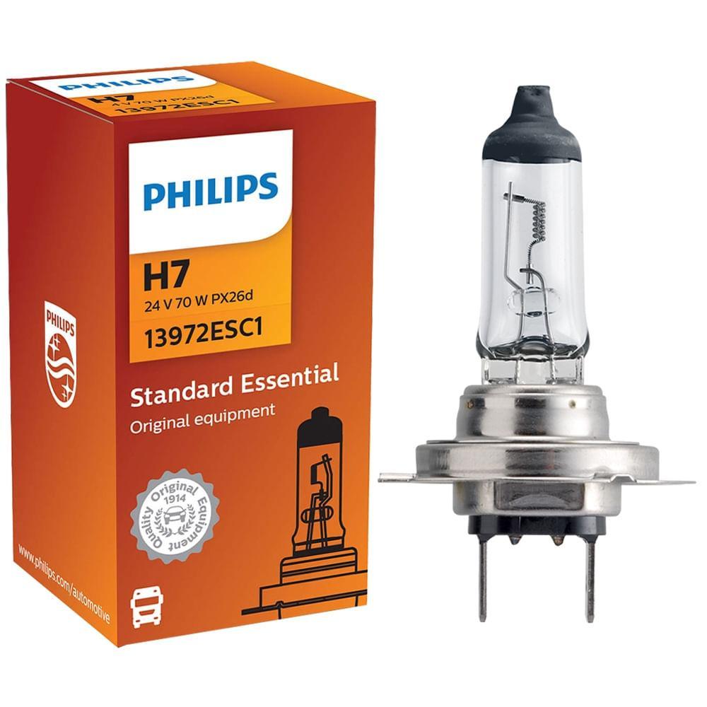 Lâmpada Standard H7 70w 24v Px26d Philips Farol em Oferta na Shopee