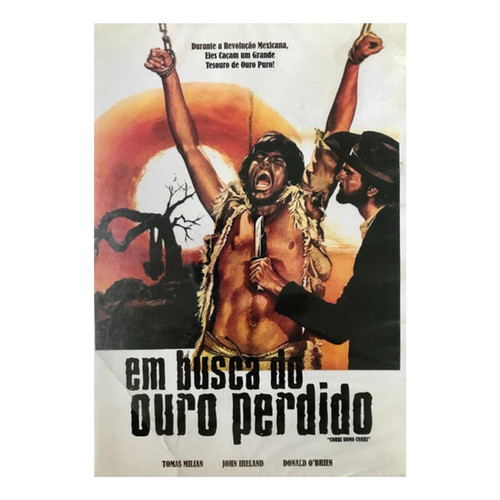 Dvd Em Busca Do Ouro Perdido - Tomas Millan
