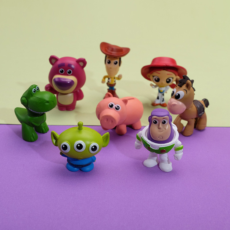 Toy Story Boneca Decoração DIY Anime Boneca Buzz Woody Decoração Modelo