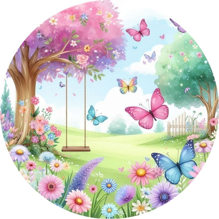 Capa Painel Redondo C/ Elástico 50 X 50 Pronta Entrega Azul-claro