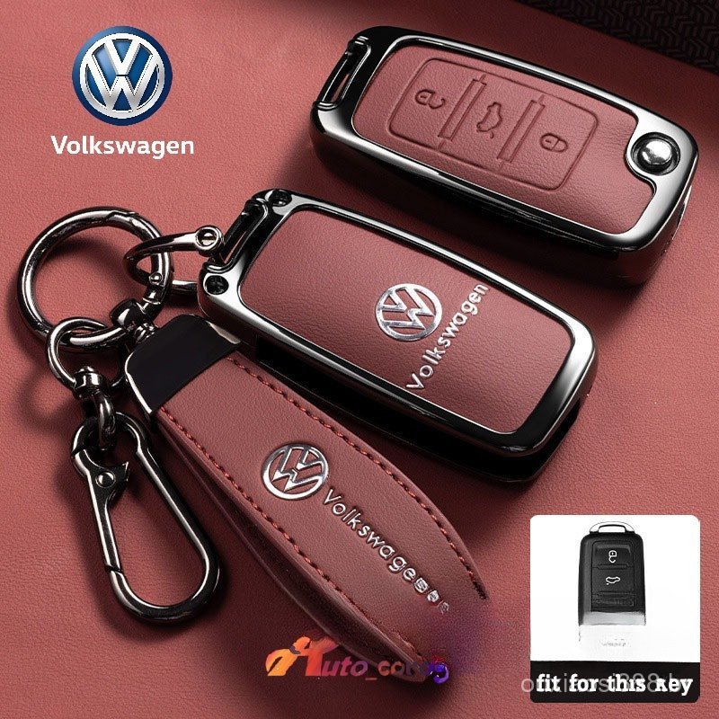 Carcaça de Chave Remota para Volkswagen POLO/Amarok/Gol Voyage/FOX/Jetta/Fusca Spacefox/Tiguan/SAVEIRO/CROSS Meriva Case