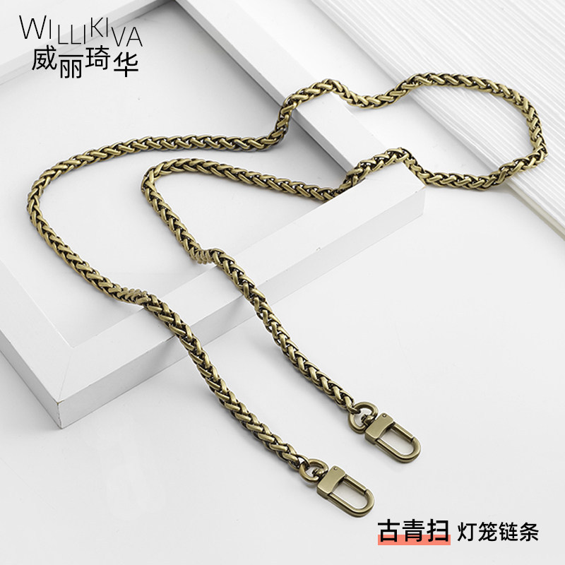 Zhen decoração All-Match Retro lanterna Metal corrente saco acessórios comprar única substituição axilas saco Cross-corp