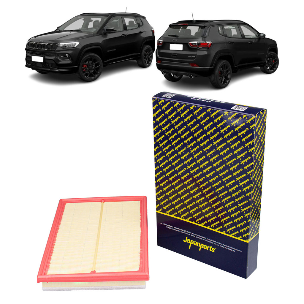 Filtro Ar Motor Jeep Compass 2.0 16v Turbo Gasolina Após 2025 68469692AA