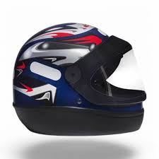 Capacete Automático San Marino 56 Azul Taurus