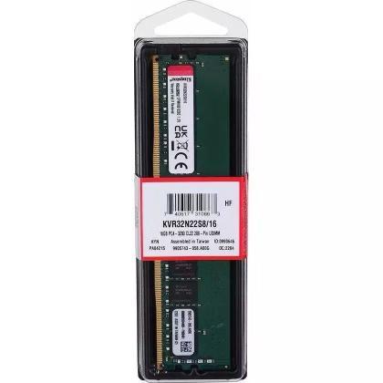 Memoria Desktop DDR4 16GB 3200mhz 1.2v KVR32N22S8/16 Kingston