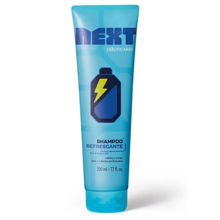 Boticário Shampoo Refrescante 2 em 1 Next 230ml