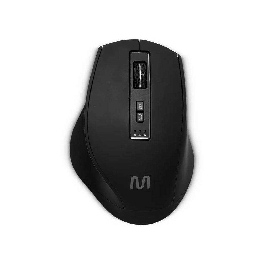 Mouse sem fio USB 2.4Ghz Multidispositivos Preto MS850 Multi