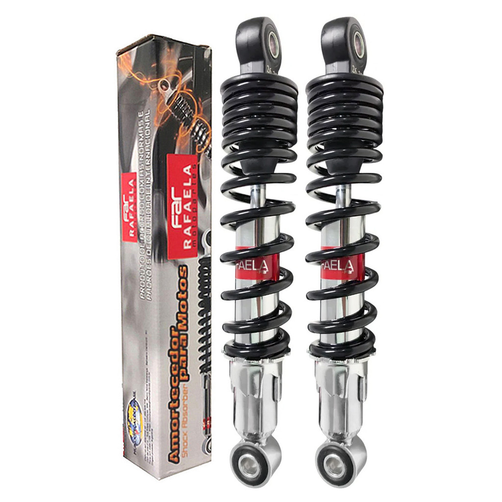 Par Amortecedores Moto Yamaha Crypton 105 110 Reforçado Far