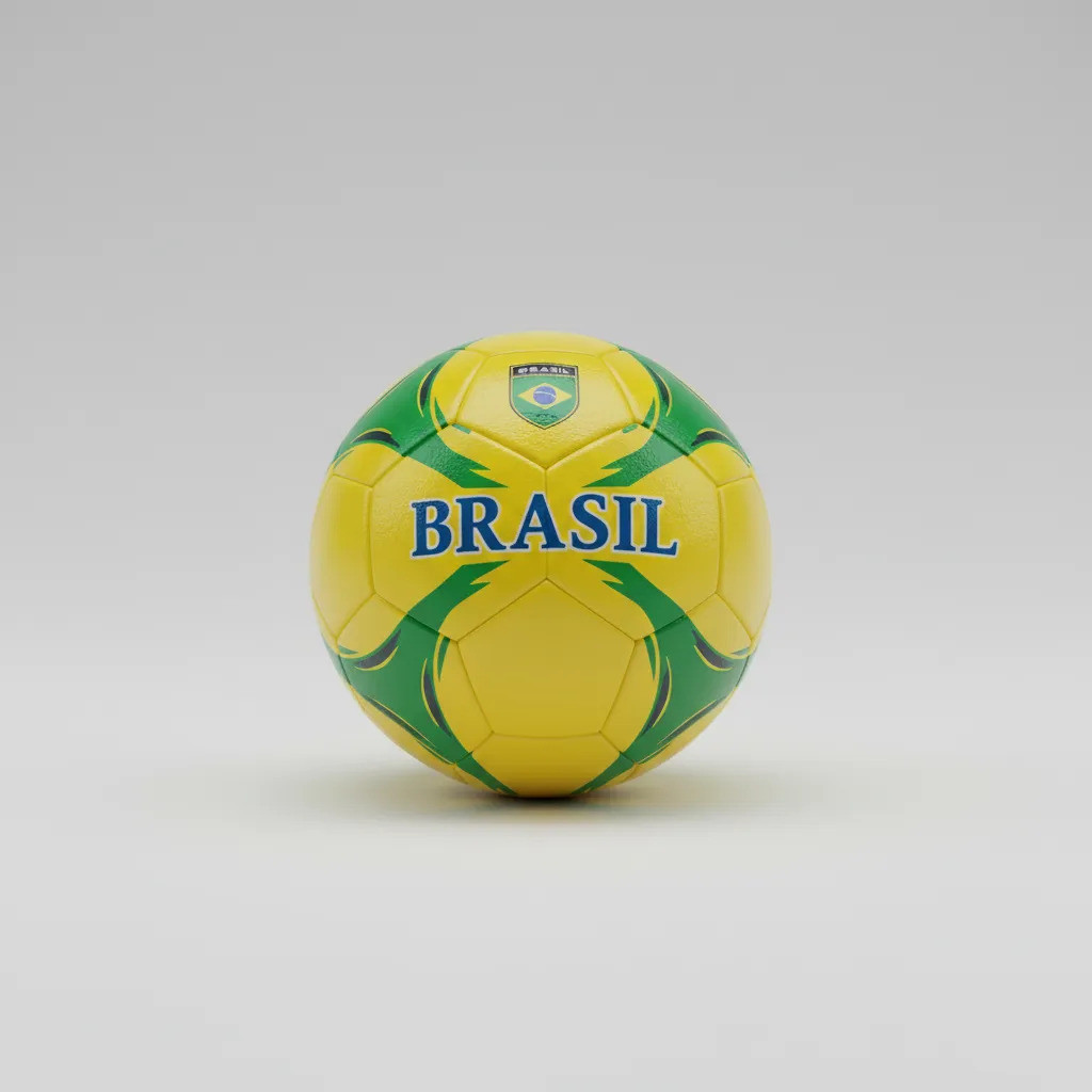 Bola De Futebol Copa Do Mundo Brasil Da Seleção Brasileira