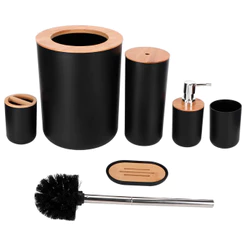 Kit Banheiro Bambu – Funcionalidade e Elegância Natural Multiuso