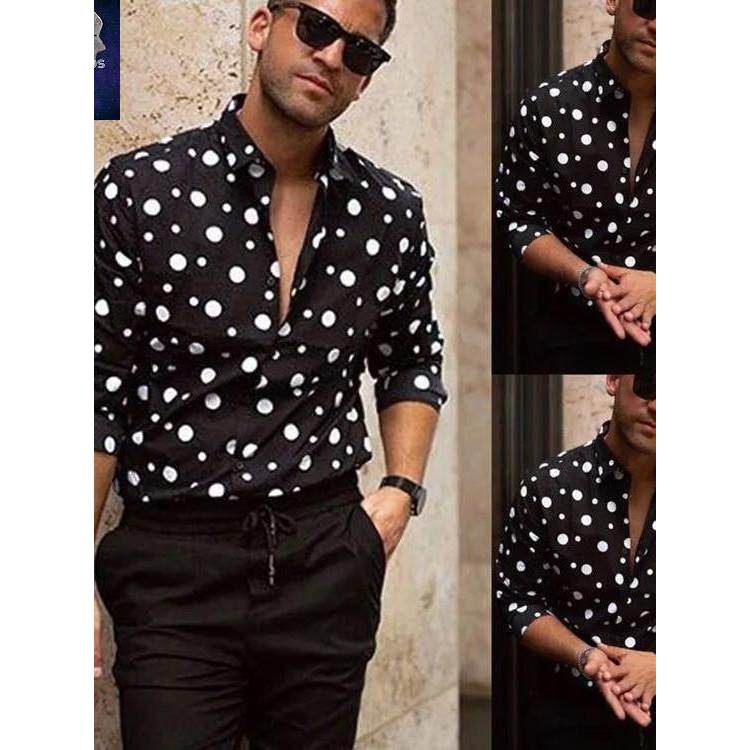 Camisa masculina Casual Yuppie roupas outono jaqueta camisa masculina ins na moda 2026 camisa de manga comprida lapela m