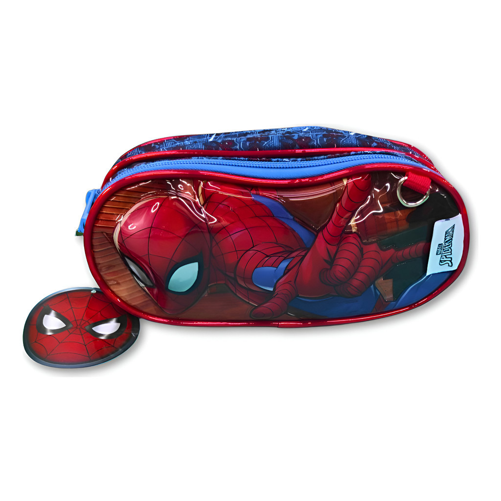Estojo Infantil Homem-Aranha Resistente – Proteção Extra para Material Escolar
