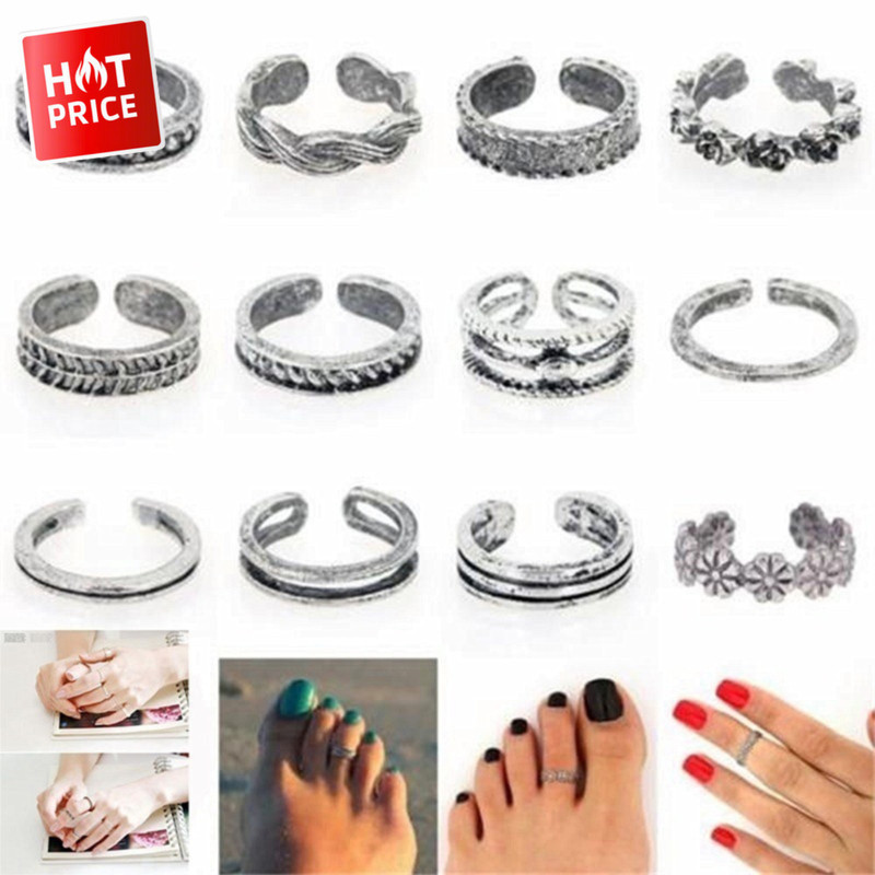 < LK > Conjunto De Anel De Dedo Do Pé Ajustável De 24 Peças – Design Elegante Aberto Para Ajuste Confortável Perfeito Mu