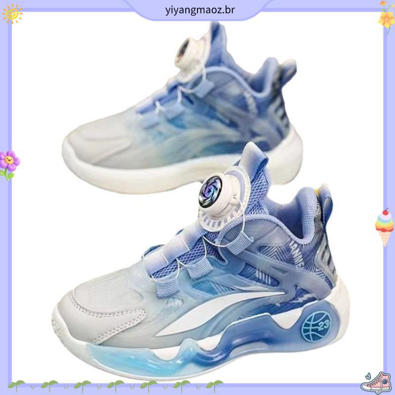 tênis infantil masculino kit tênis infantil masculino Sapatos masculinos outono inverno 2024 novos tênis de basquete c