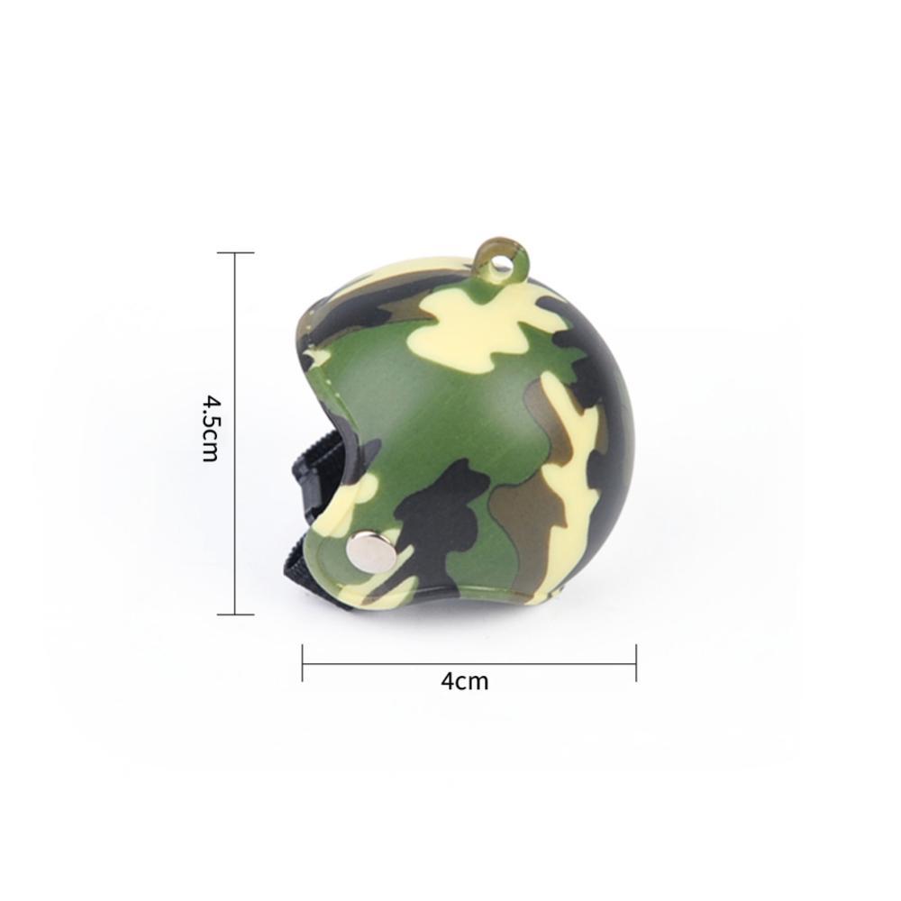TKEY Engraçado Capacete De Frango Pequeno Animal De Estimação Chapéu Duro Pássaro Codorna Pombo Protetor Chapelaria Pet 
