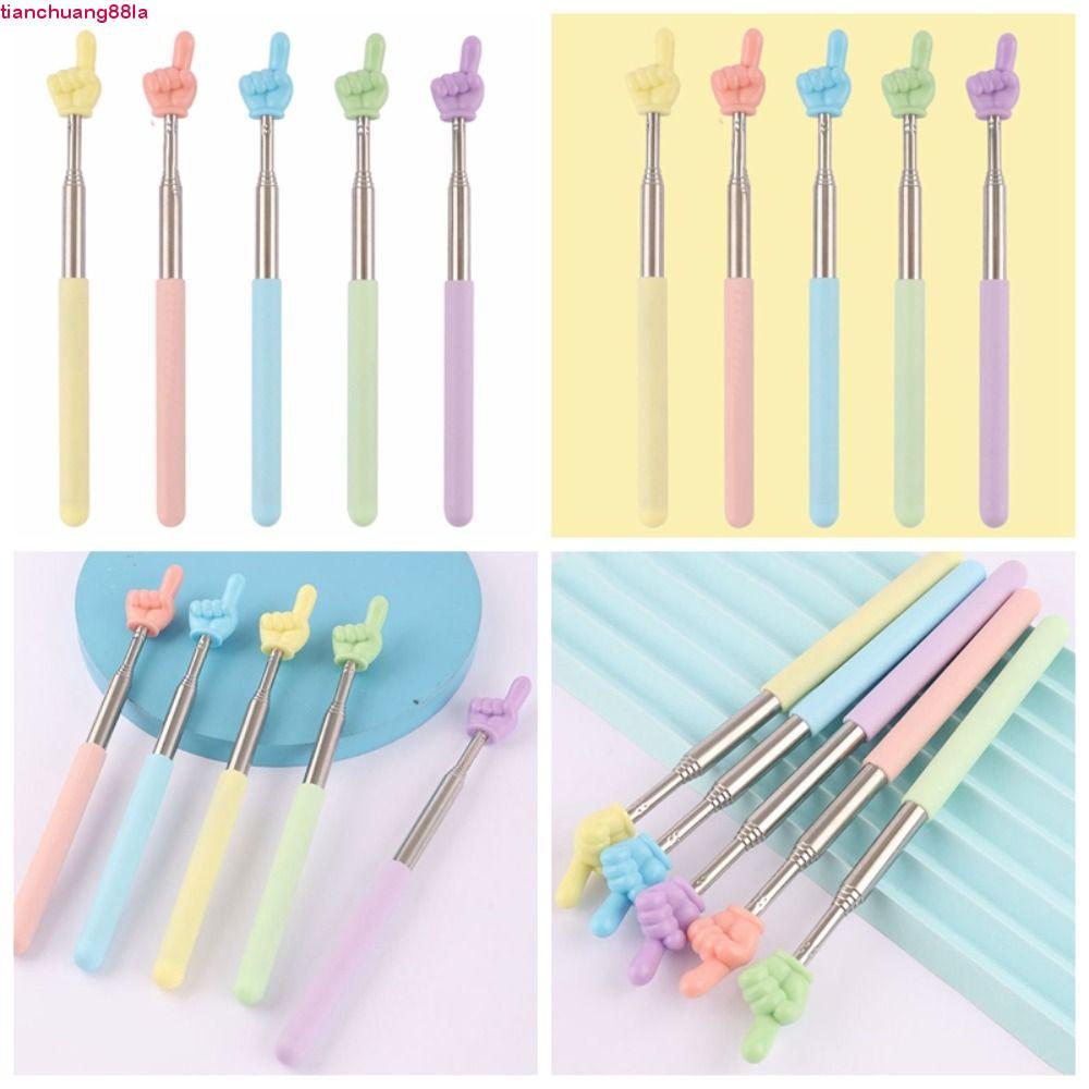 Vara De Ponteiro De Ensino TIANCHUANG , Guia De Leitura Antiderrapante Retrátil , Multifuncional