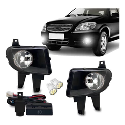 Kit Farol Milha Celta 2011 2012 2013 Prisma Bt Mod Original Transparente