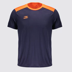 Camiseta Penalty Shoulder Azul e Laranja