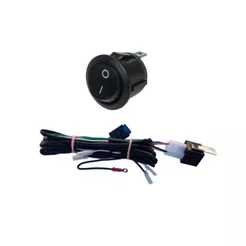 Chicote Universal Farol de Milha Auxilar Fusível Botão Relé