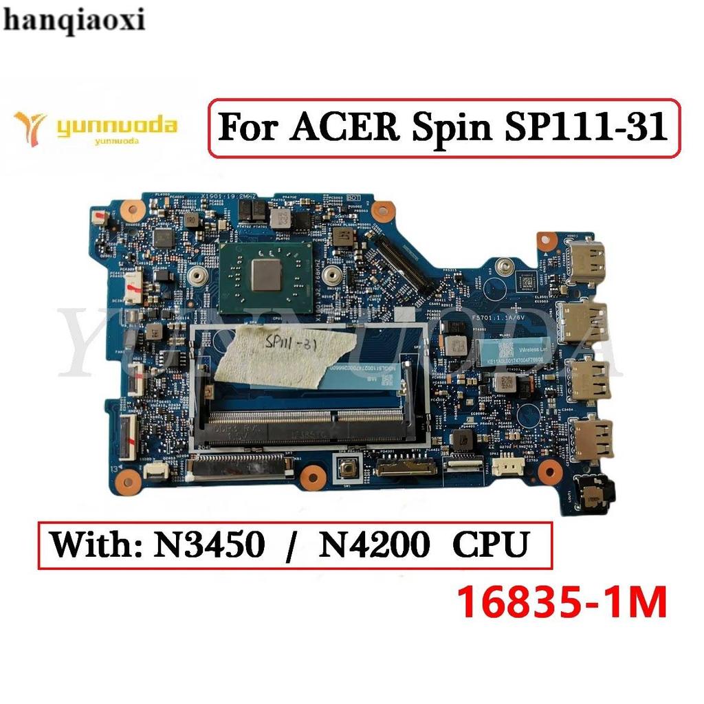 Placa-mãe Acer Acer Acer Sp111-31 16835-1m N3450 N5000 — R$ 476,90 em Shopee