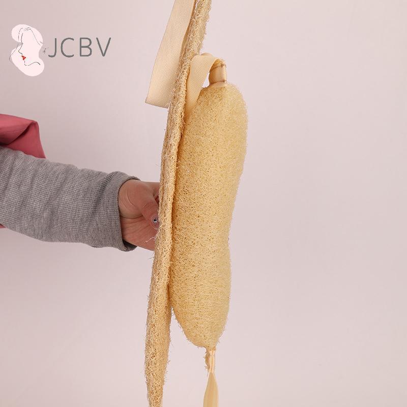 [JCBV] 1 PCS Bucha Esfoliante Suave Corporal Banho Chuveiro Spa Massagem Escova De Esponja Purificadora Ba Strap Ferrame