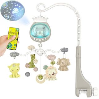 Móbile para Berço com Música e Luzes, Móbiles para Berços, Brinquedos Suspensos para Berços de Meninas e Meninos, Móbile