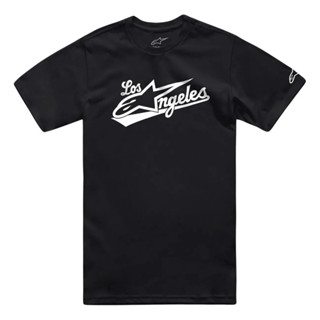 Camiseta Alpinestars Los Angeles Preto (100% Algodão) G em Oferta na Shopee