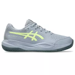 Tênis Asics Gel Resolution X GS Clay - Juvenil - Cinza Azulado