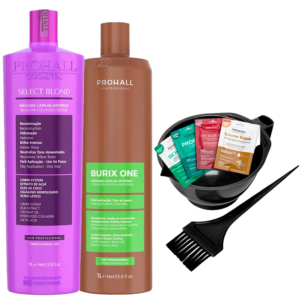 Kit Reestruturação Burix One 1L e Select Blond 1L ProHall