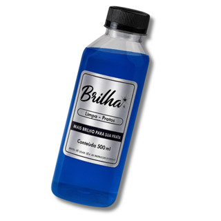 Limpa Pratas 500ml Brilha - Liquido para Limpar Prata em Oferta na Shopee