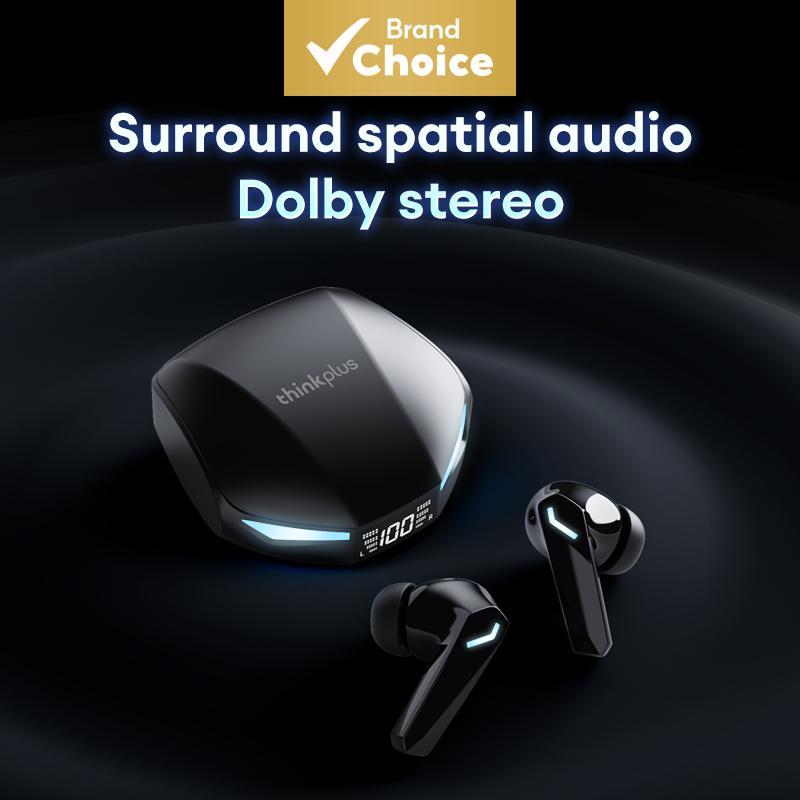 Lenovo XT53 Fones De Ouvido Preto Legal Tela De Bateria Bluetooth Hi-Fi Som Estéreo Grande Capacidade À Prova Dwaterp