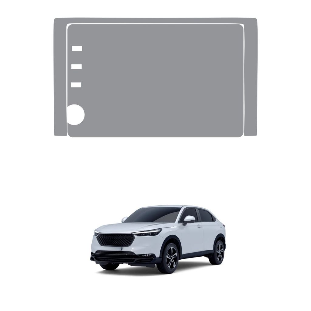 Película PPF Proteção Kit Multimídia Honda HR-V 2026 2027 Transparente TPU Anti Risco