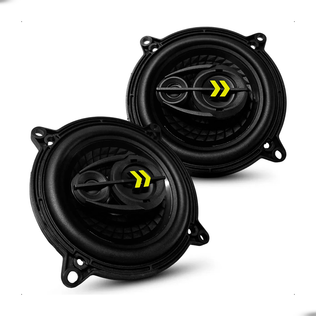 Kit 2 Alto Falantes Bravox Revo 4 Polegadas 110W RMS Triaxial Som Automotivo com Alta Qualidade e Instalação Fácil em Oferta na Shopee