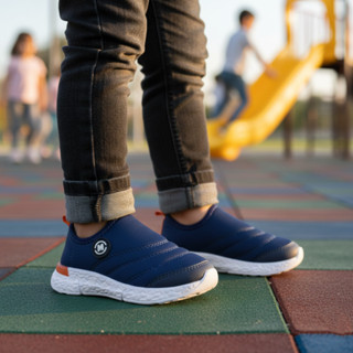 Tenis Infantil Menino Molekinho Sem Cadarço Conforto Escolar Colegial Leve Festa Casual 2831104 em Oferta na Shopee