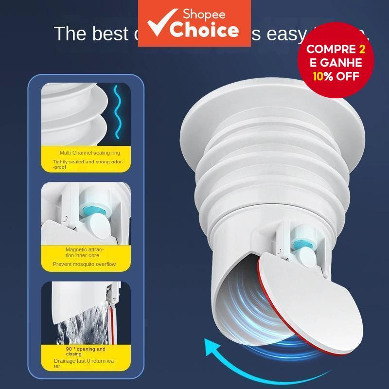 O Plugue De silicone Do Anel De Vedação Desodorante É Adequado Para Tubos De Esgoto , Pias De Cozinha , Drenagem