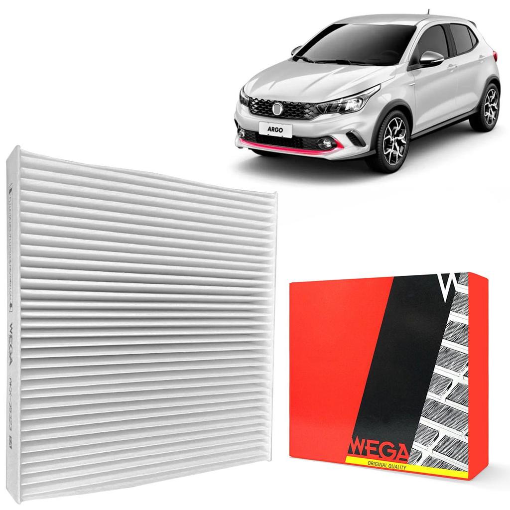 Filtro Cabine Ar Condicionado Fiat Argo 2018 A 2019 Wega em Oferta na Shopee