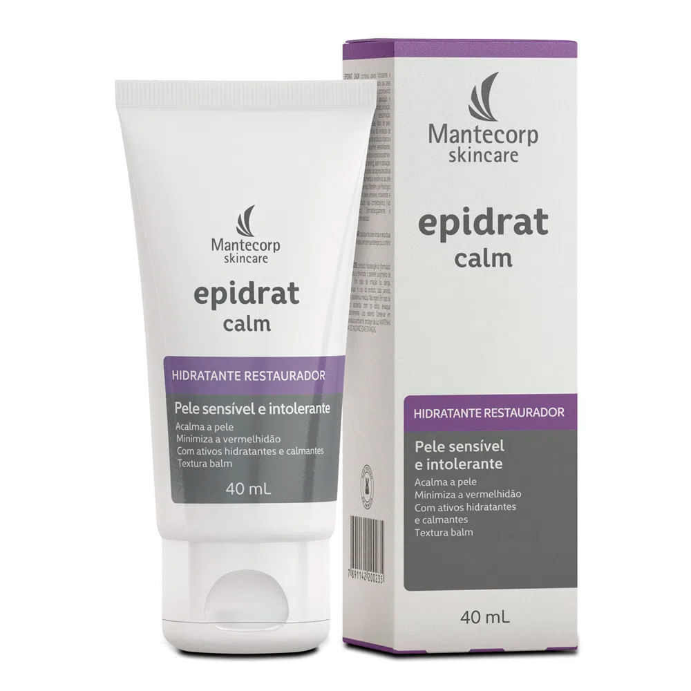 Detalhes do Epidrat Calm Hidratante Facial Restaurador 40g