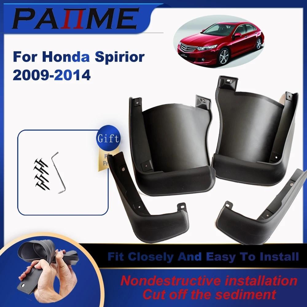 Carro Automotivo MudFlaps Para Honda Spirior 2009-2014 4 Pçs/Set Moldado Respingo Guardas Frente Traseira Lama Aleta-Lam