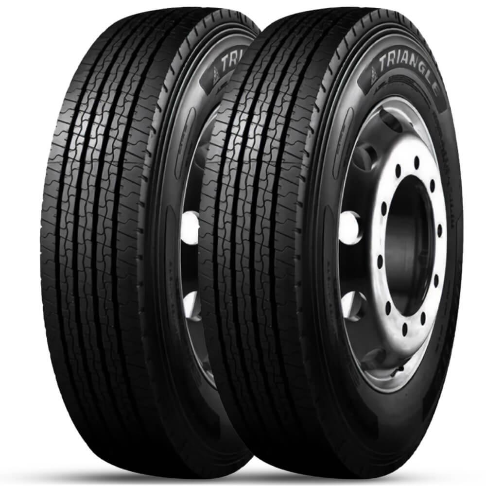 2 Pneu Aro 17.5 215/75R17.5 Triangle TR685 135/133L 16PR TL em Oferta na Shopee