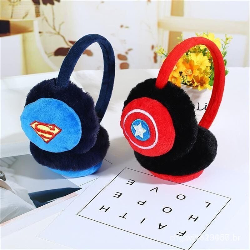 Kids Cute Earmuffs Winter Outdoor Travel Cold-proof Ear Cap Aquecedor De Orelha À Prova De Frio Espessado Para