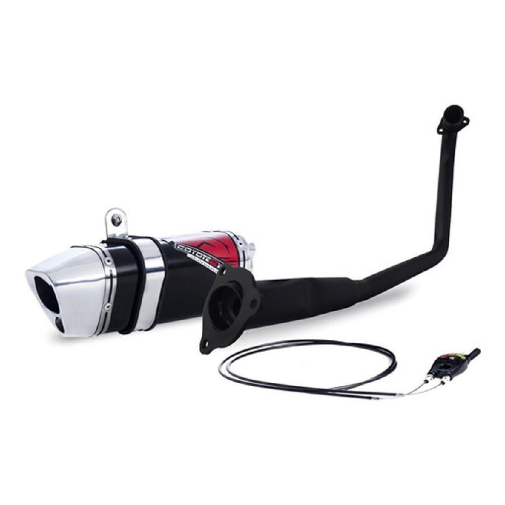 Escape Ponteira Coyote Trs 2 Way + Mais Junior - Elite 125 - Honda
