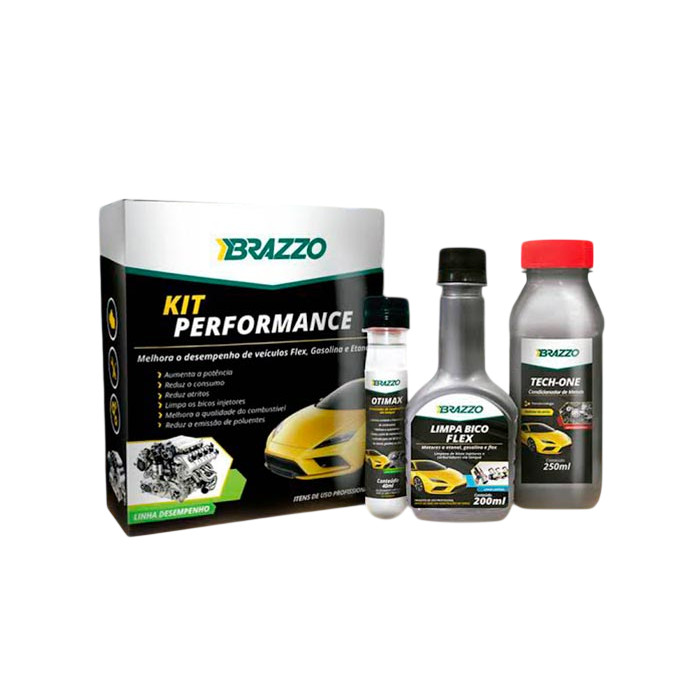 Kit Performance Aditivo Limpa Bicos Otimizador Brazzo