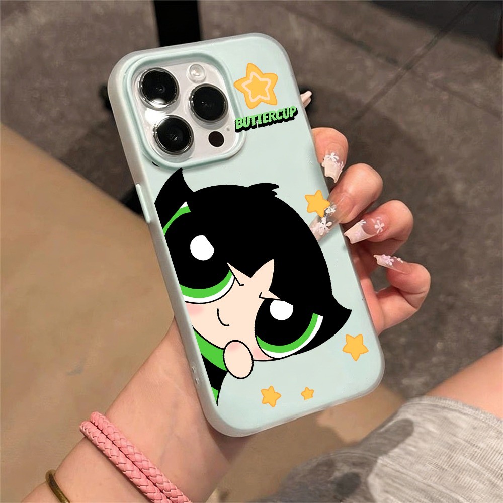 Capa Para iPhone 17 Pro Max 16 15 14 13 11 12 XS XR Plus Air SE 2020 2 Em 1 Bonito Power Meninas Macia