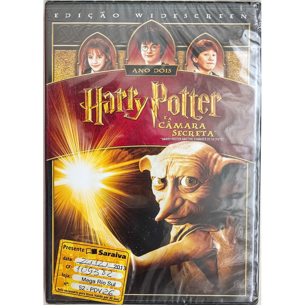 Dvd U - Harry Potter E A Câmara Secreta Ed Widescreen