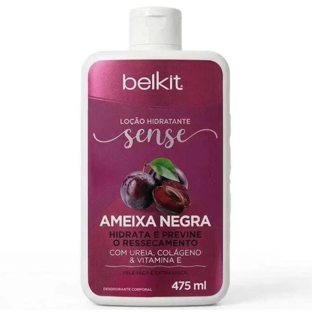 Hidratante Corporal Para Pele Seca Ameixa Negra 475ml - Belkit - Ureia e Colágeno