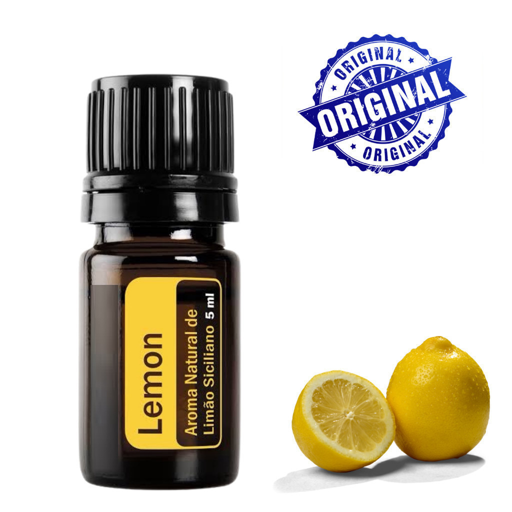 Óleo Essencial Limão - Lemon 5ml Original em Oferta na Shopee