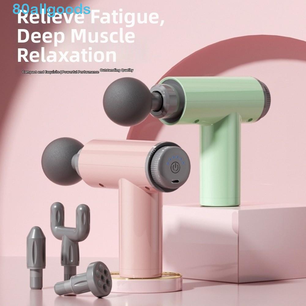 ALLGOODS1 Massagem Muscular | Mini Massageador Elétrico De Fáscia Com Vibração De Alta Frequência De Percussão Profunda