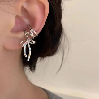 Fita estética clipe de orelha Studs feminino nicho Design High-End sentir sem piercing orelha osso clipe All-Match class