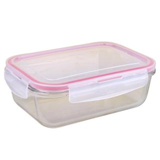 Pote Retangular de Vidro 1180ml com Tampa Hermética Cazza Pop Glass em Oferta na Shopee