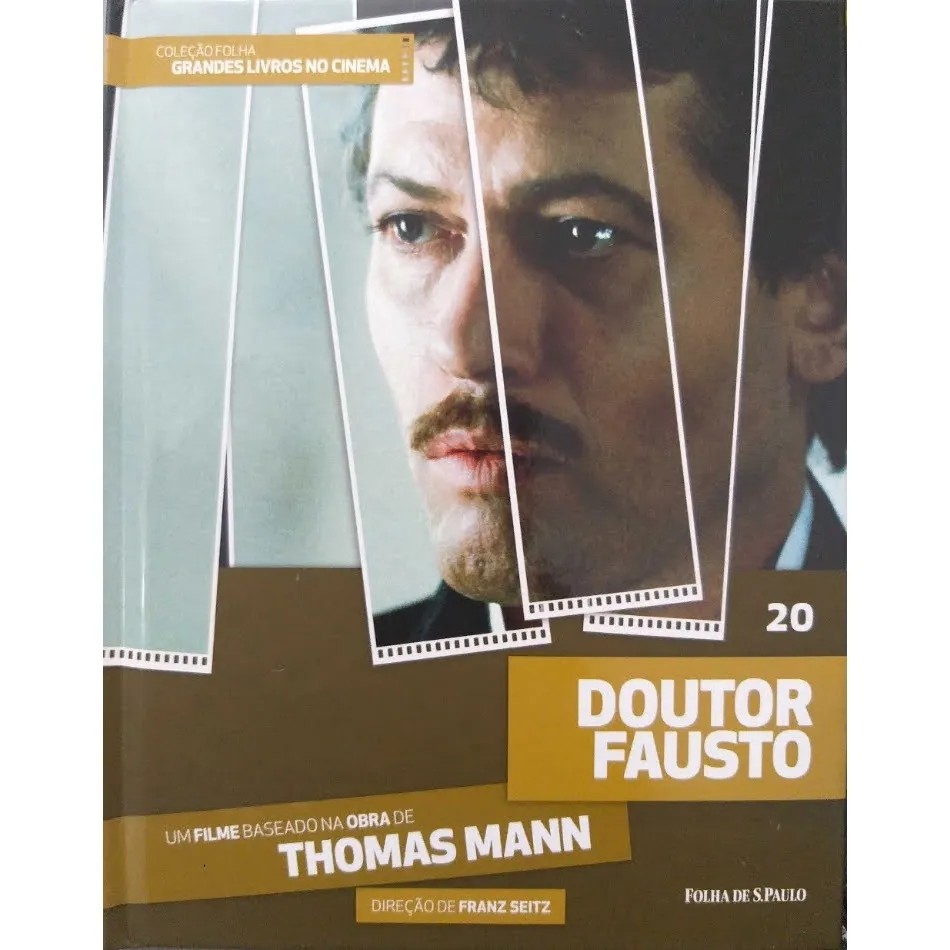 DVD Doutor Fausto:volume 20 da Coleção Folha Grandes Livros no Cinema direção Richard Burton e Nevill Coghill